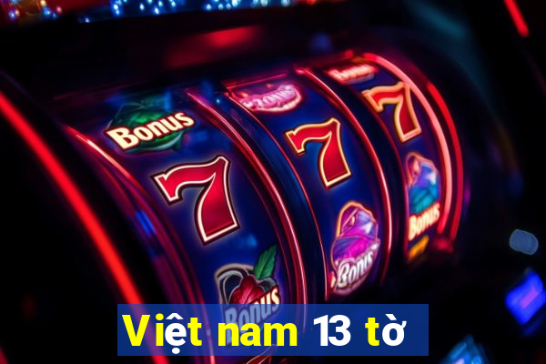 Việt nam 13 tờ