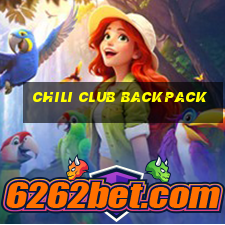 chili club backpack