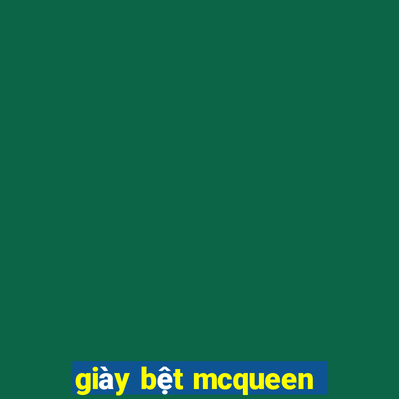 giày bệt mcqueen