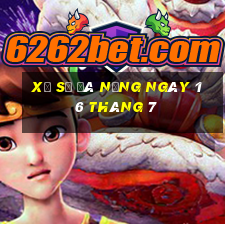 xổ số đà nẵng ngày 16 tháng 7