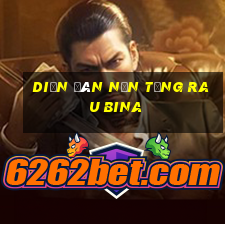 Diễn đàn nền tảng rau bina