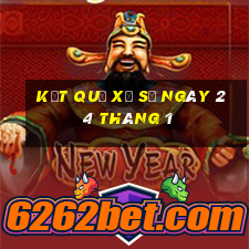 kết quả xổ số ngày 24 tháng 1