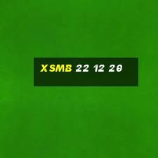 xsmb 22 12 20