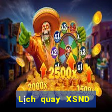 Lịch quay XSND ngày 12