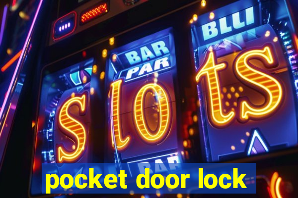 pocket door lock