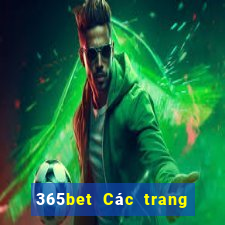 365bet Các trang web mới nhất