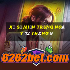 xổ số miền trung ngày 12 tháng 9