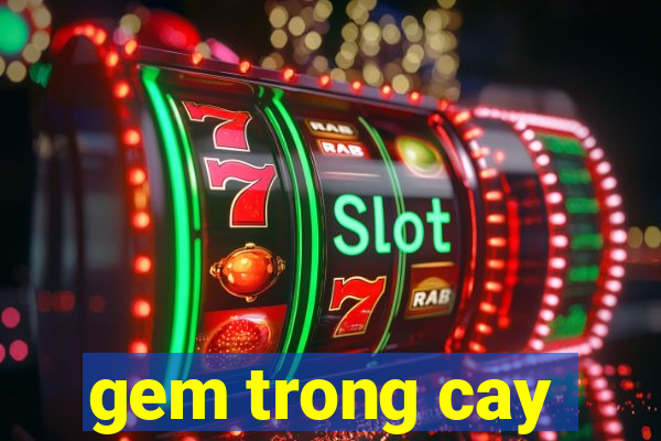 gem trong cay