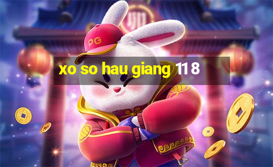 xo so hau giang 11 8