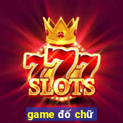 game đố chữ