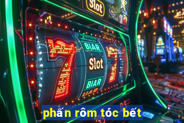 phấn rôm tóc bết