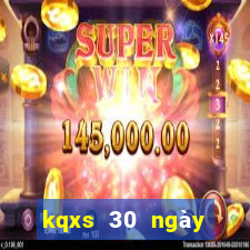 kqxs 30 ngày gần nhất