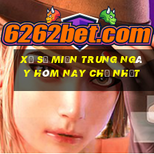 xổ số miền trung ngày hôm nay chủ nhật