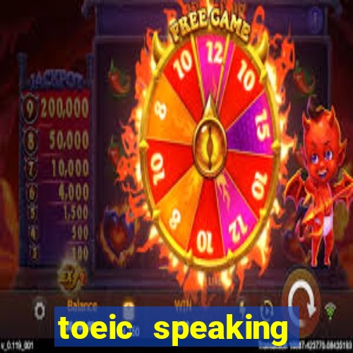 toeic speaking picture description