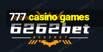 777 casino games