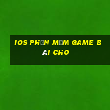 ios Phần mềm game bài cho