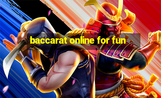 baccarat online for fun