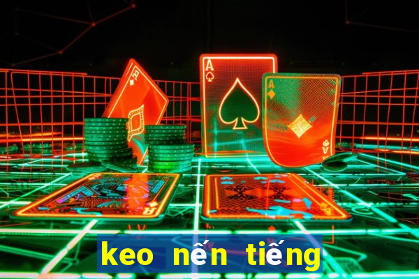 keo nến tiếng anh là gì