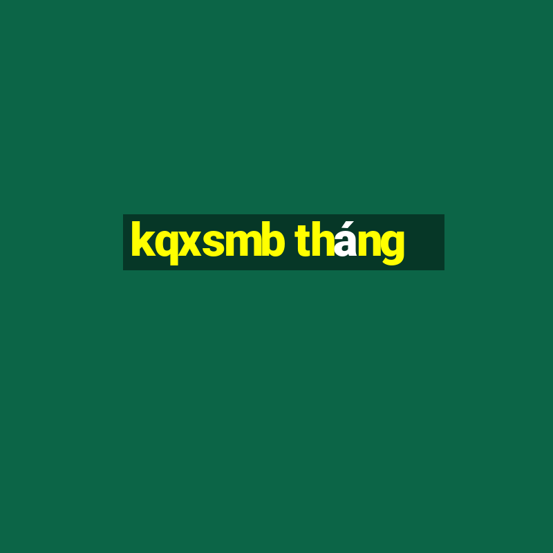 kqxsmb tháng