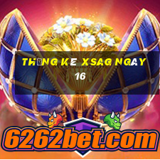 Thống kê XSAG ngày 16