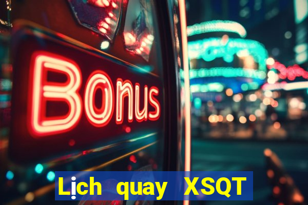 Lịch quay XSQT ngày 12