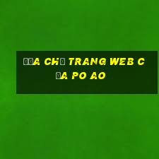 Địa chỉ trang web của Po Ao