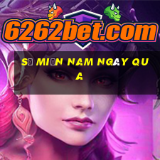 số miền nam ngày qua