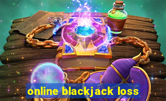 online blackjack loss