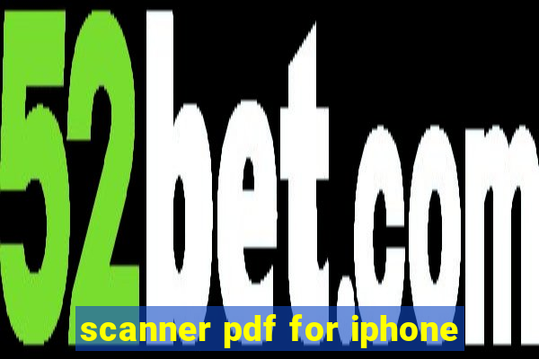 scanner pdf for iphone