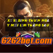 xổ số bình thuận ngày mười lăm tháng sáu