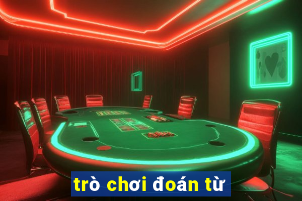 trò chơi đoán từ