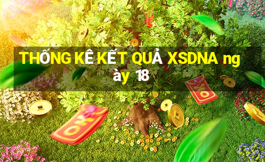 THỐNG KÊ KẾT QUẢ XSDNA ngày 18