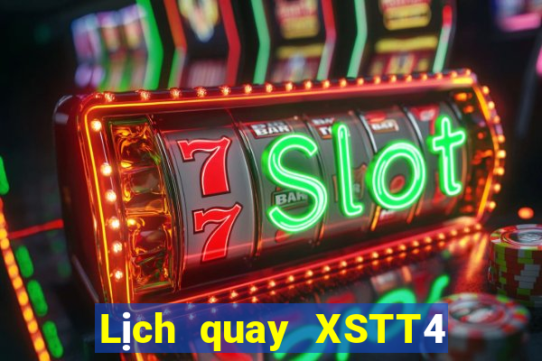 Lịch quay XSTT4 ngày 17