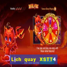 Lịch quay XSTT4 ngày 17