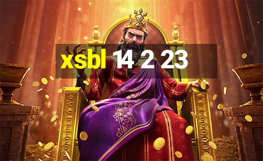 xsbl 14 2 23