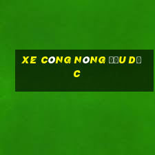 xe công nông đầu dọc