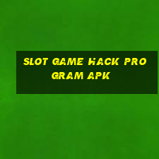 slot game hack program apk