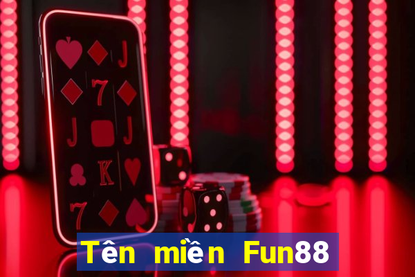 Tên miền Fun88 xổ số