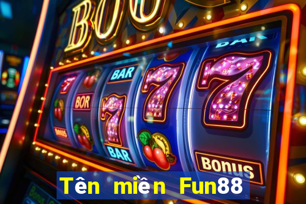 Tên miền Fun88 xổ số