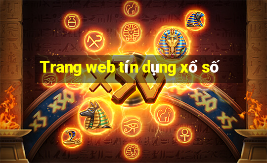 Trang web tín dụng xổ số