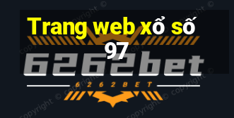 Trang web xổ số 97