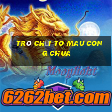 trò chơi to mau cong chua