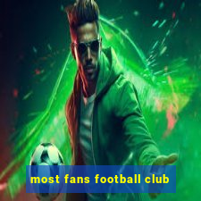 most fans football club