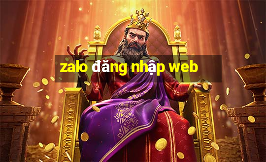 zalo đăng nhập web