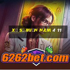 xổ số miền nam 4 11