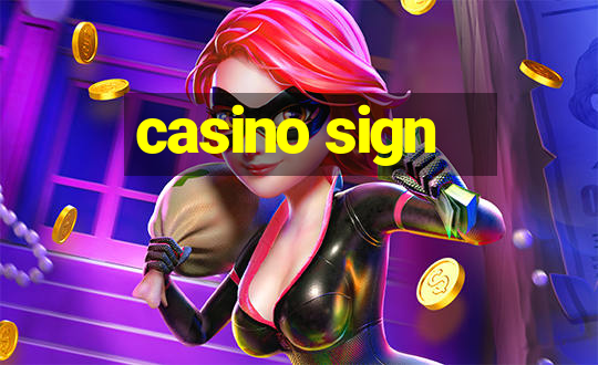 casino sign