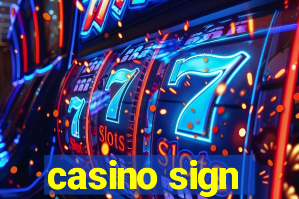 casino sign