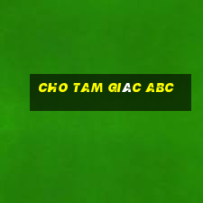 cho tam giác abc