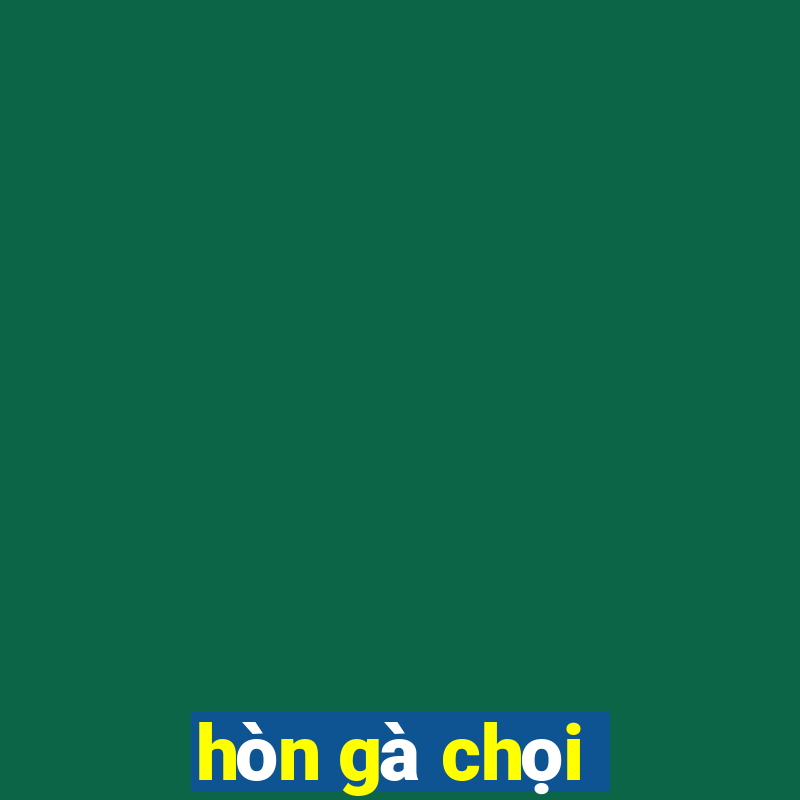 hòn gà chọi