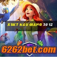 xskt hau giang 30 12